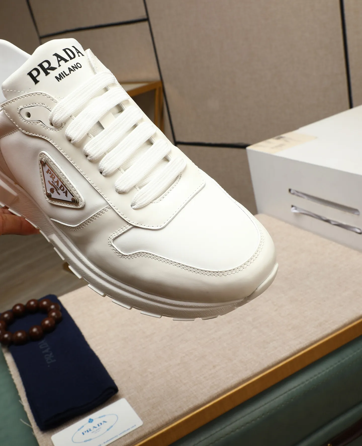Men's shoes 💰540 🌹🌹[PRADA—Prada] 2025 latest model 🙈original replica! 👟👟👟Available here. The workmanship is top-notch. The upper is made from Italy. 🇮🇹Imported first-layer cowhide. ❗️Breathable genuine leather lining @Suitable for travel. The original version has an enlarged engraved sole, making it suitable for all kinds of travels, showing low-key luxury. Let quality speak for itself. Color: Size: 38-45